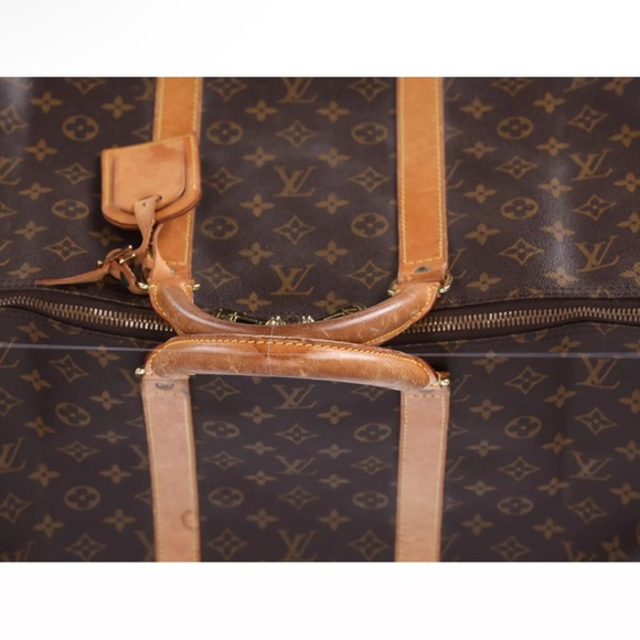Louis Vuitton Monogram Keepall 55 Travel Boston Bag M41424 LV Duffle - Picture 9 of 12